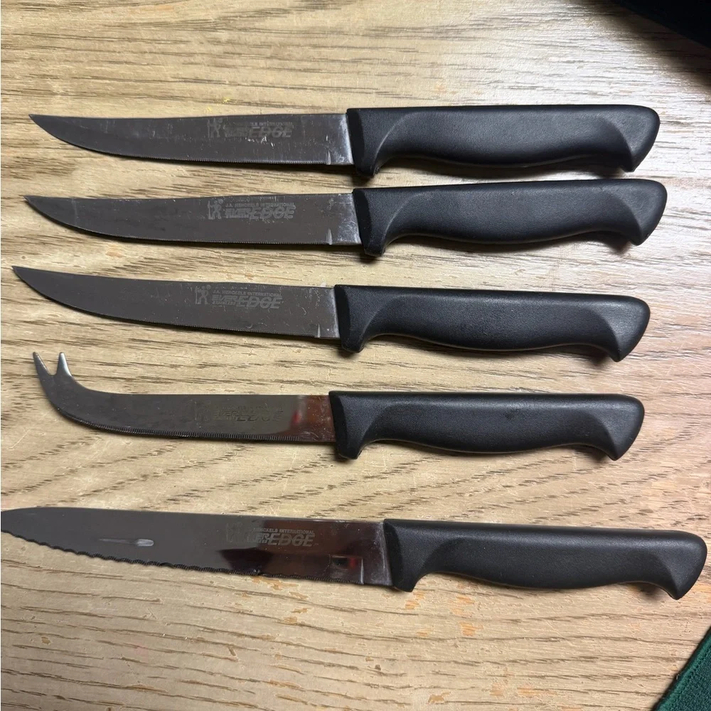 J.A. Henckels International Set of 5 Handle Knife